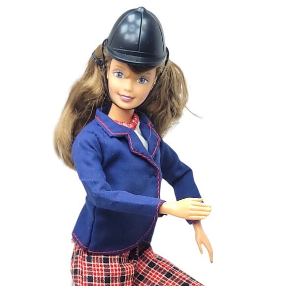 1997 Vintage Poseable Horse Riding Club Barbie #19268 ReDressed - Picture 6 of 10
